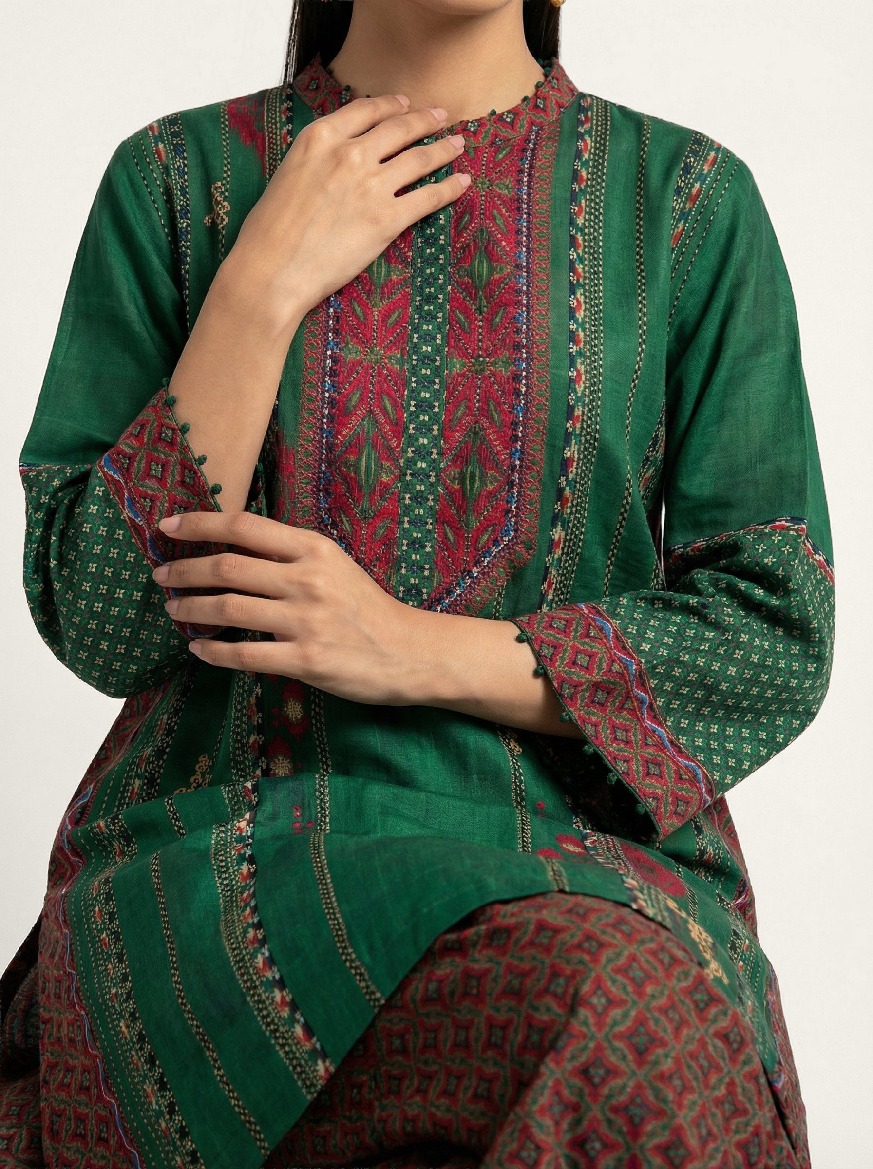 Kaelani Co-ord Set - Green
