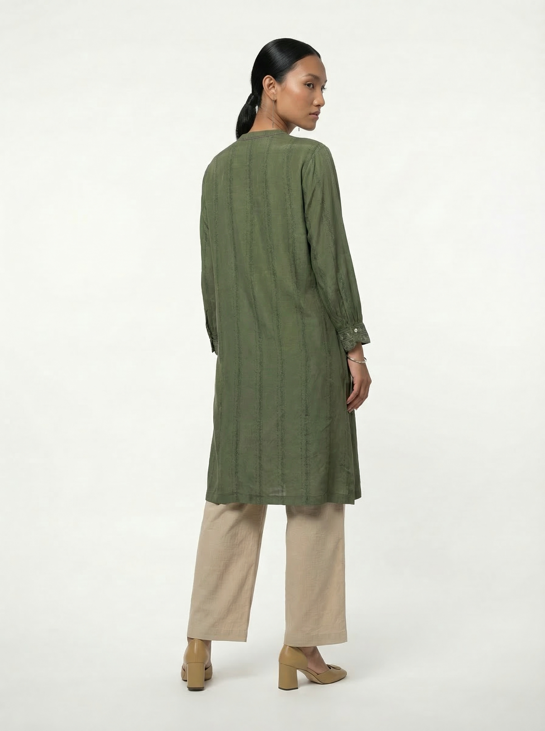 Emerald Pause Tunic - Green