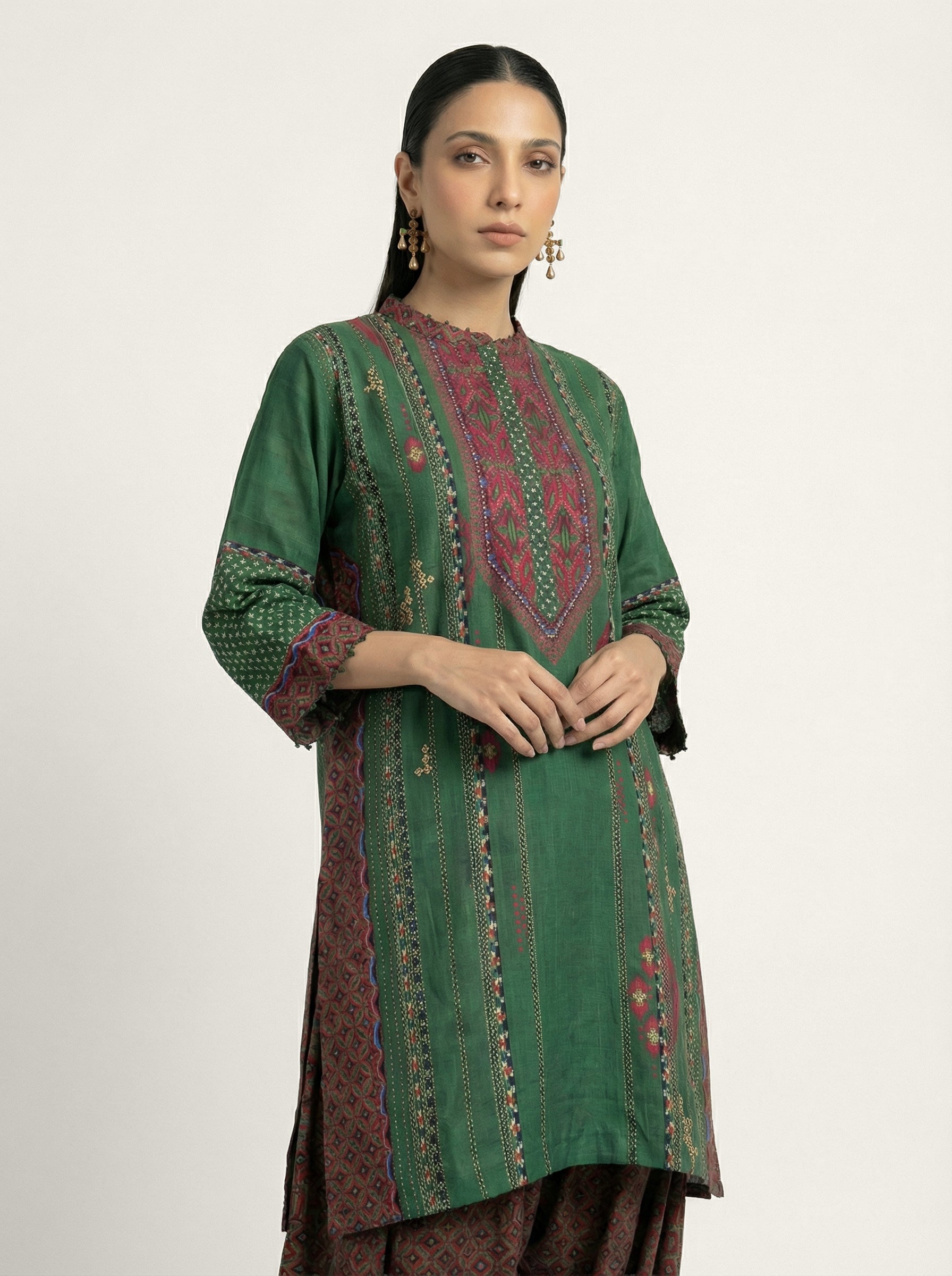 Kaelani Co-ord Set - Green