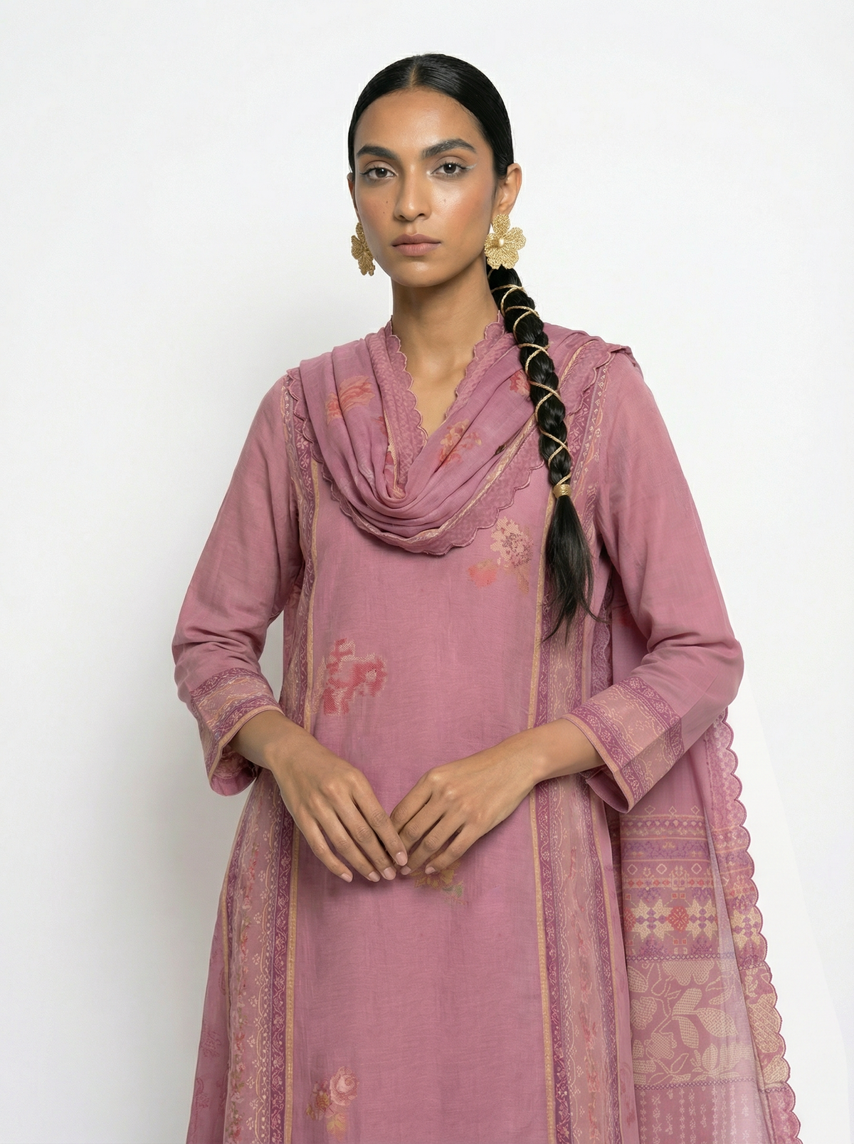 Juhi kurta set - Pink