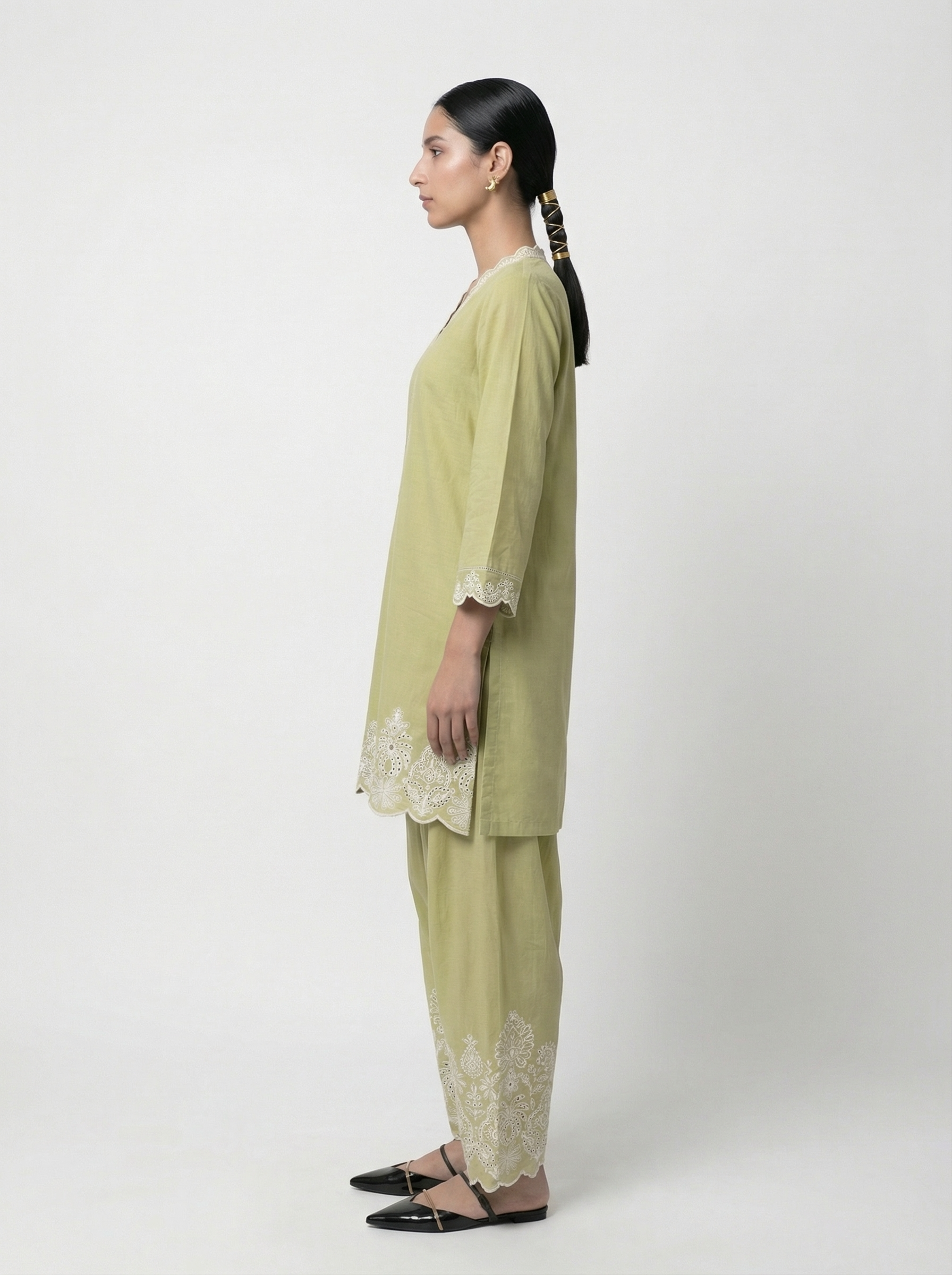 Vamika Kurta Set - Green
