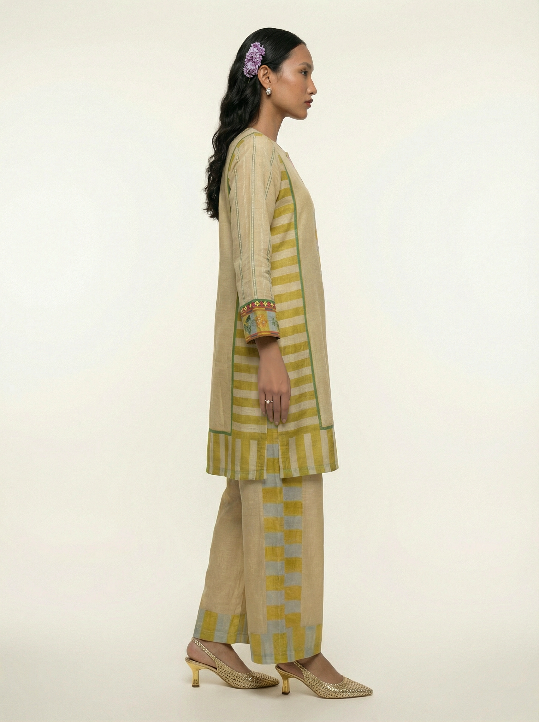 Mihira co-ord set - Beige