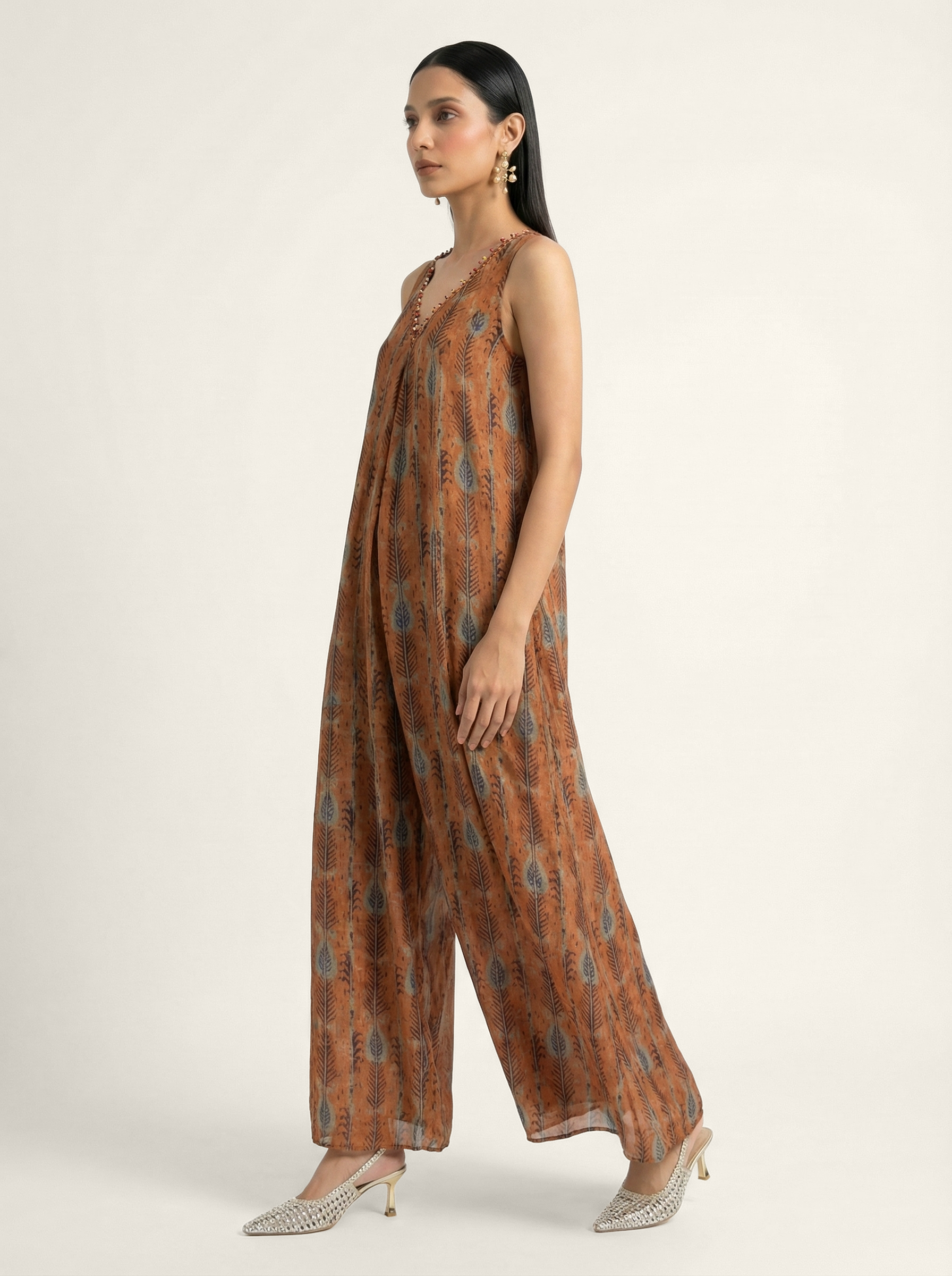 Azira Jumpsuit - Orange