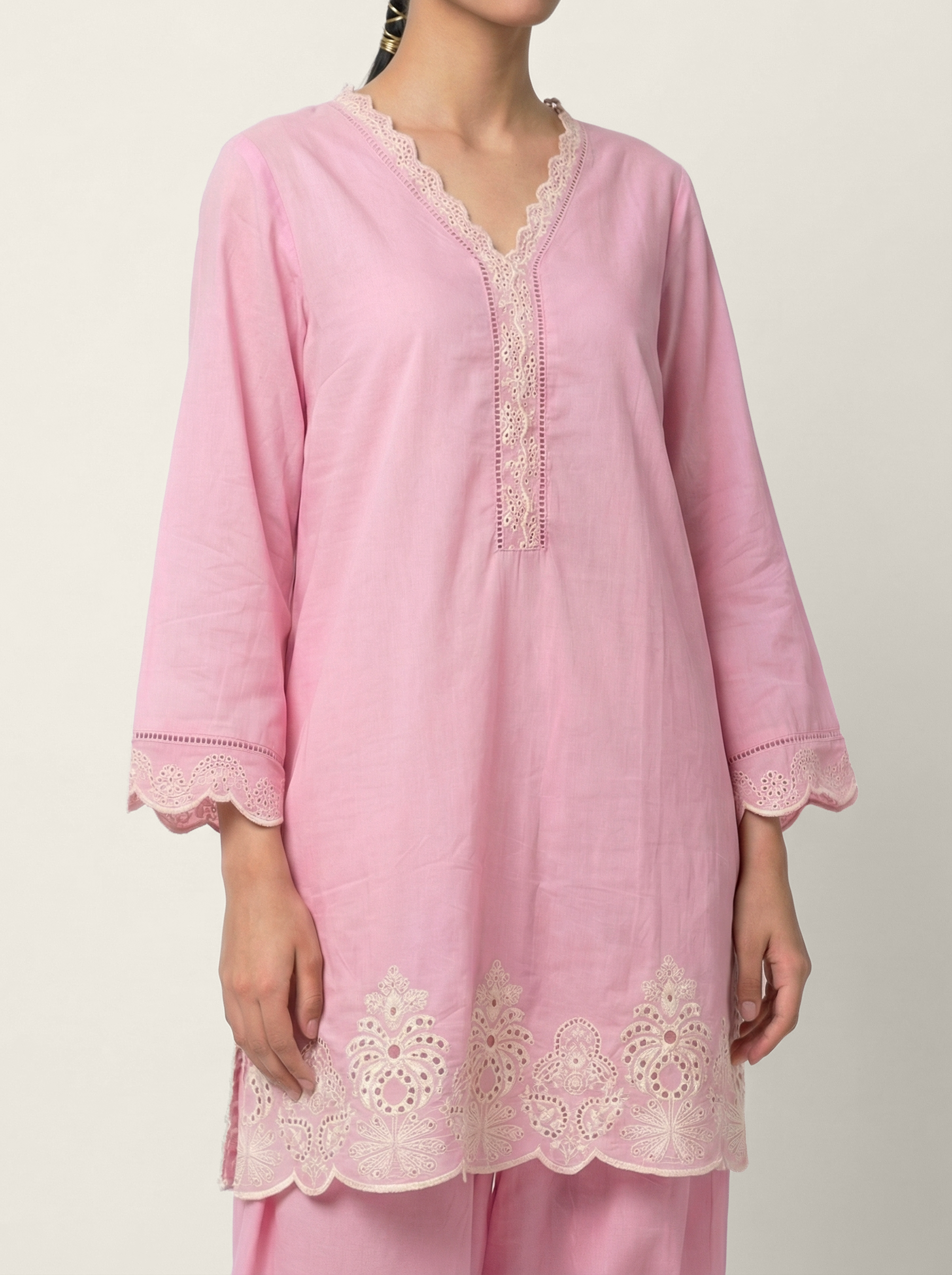 Vamika Kurta Set - Pink