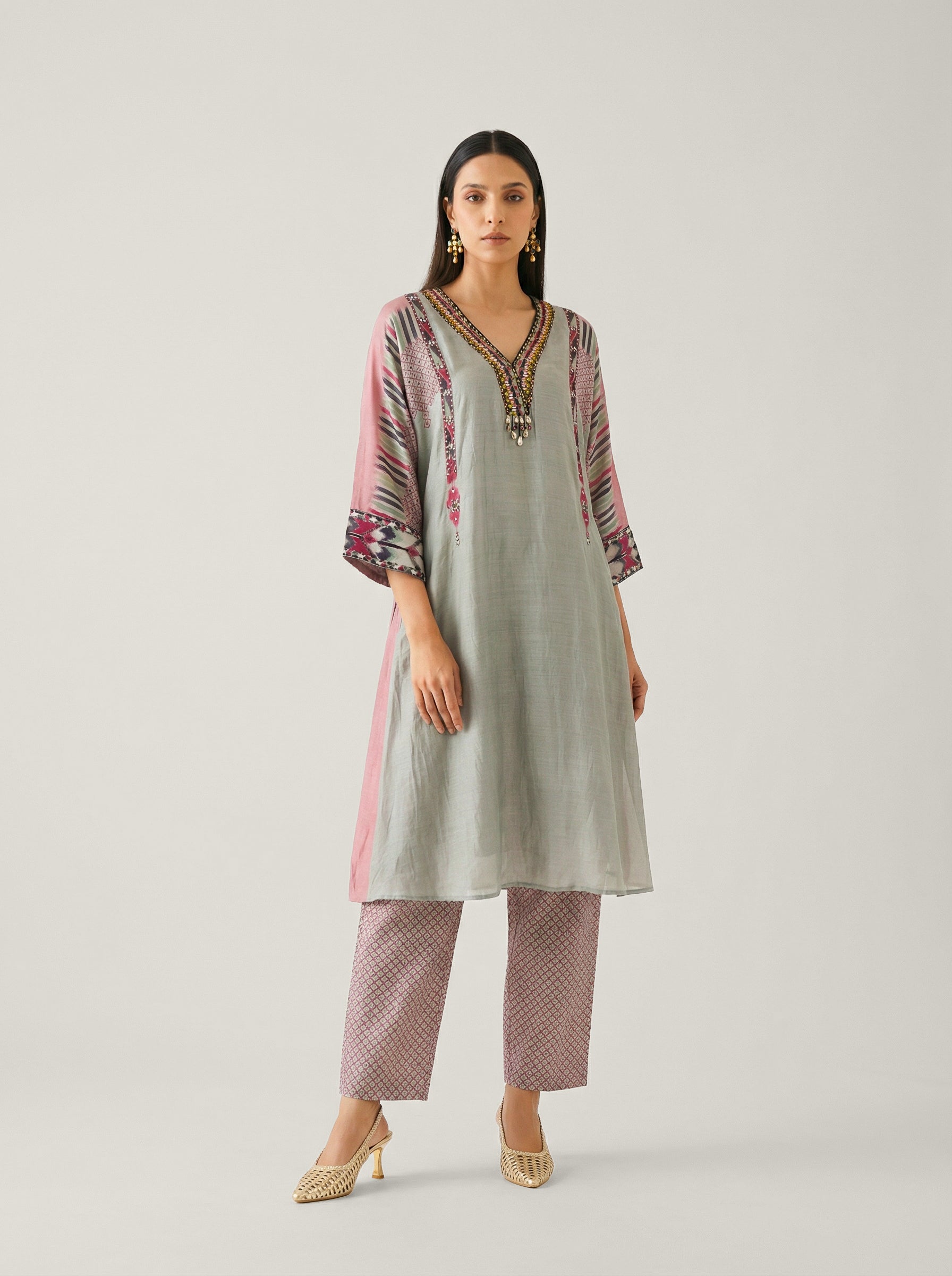 Amaya Kurta Set - Mint