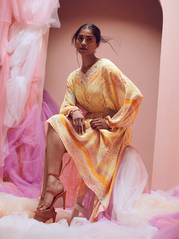 Daffodil Kaftan - Yellow
