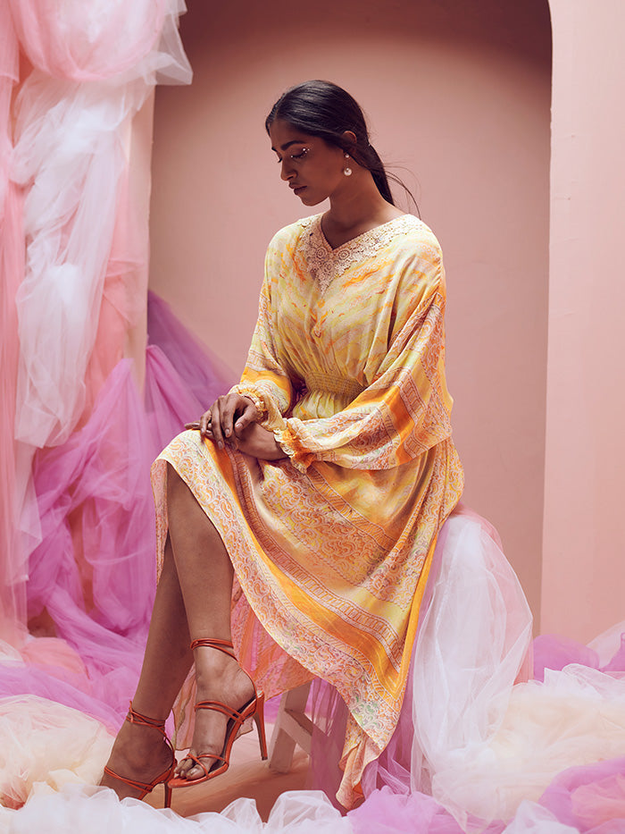 Daffodil Kaftan - Yellow