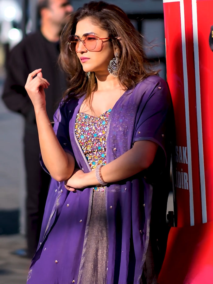 Neeraja Lehenga Set - Green