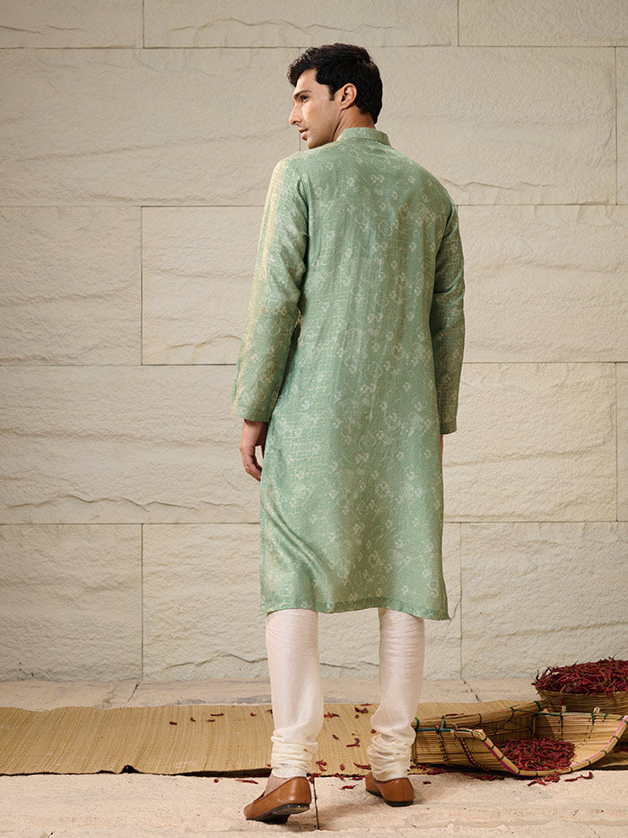 Vyom Kurta - Green