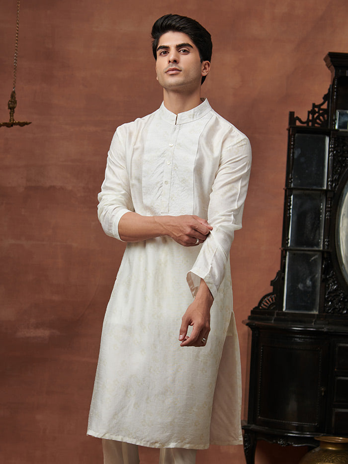 Kunj Kurta - Ivory