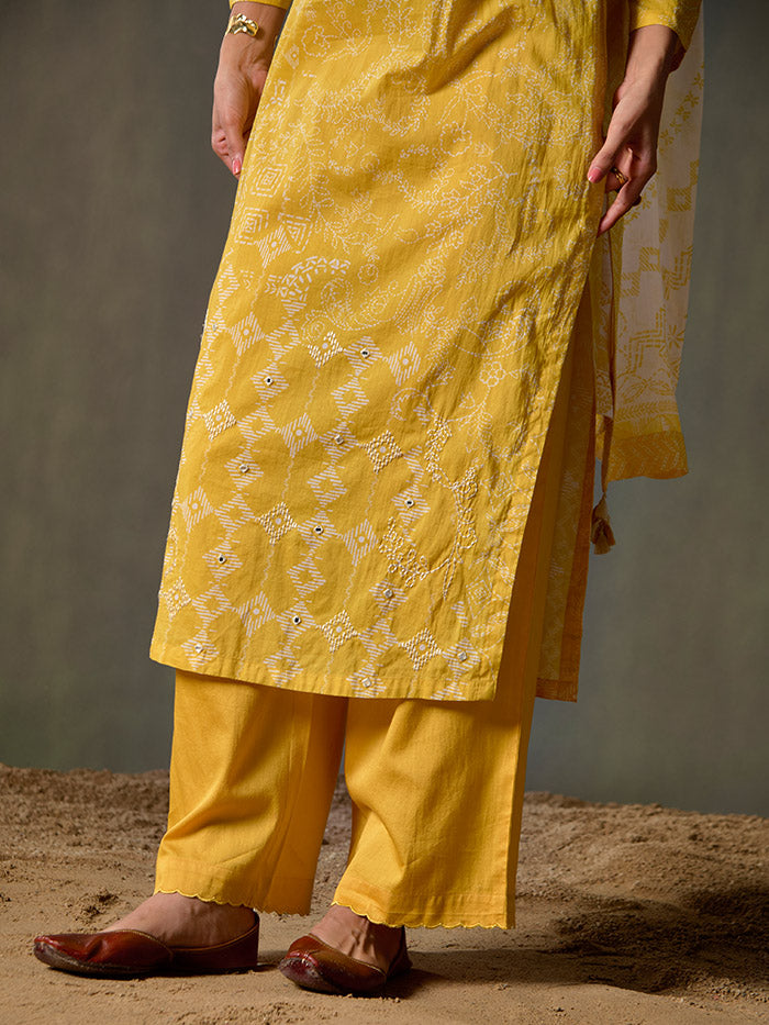 Navya Kurta - Yellow