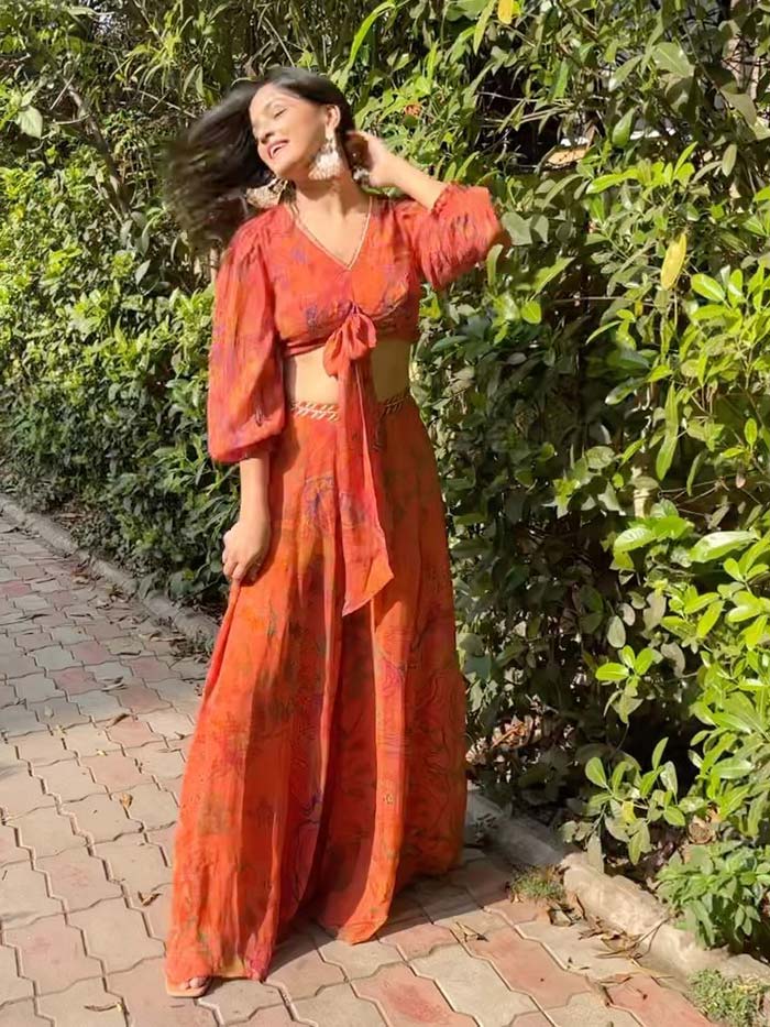 Botanica Co-ord Set - Orange