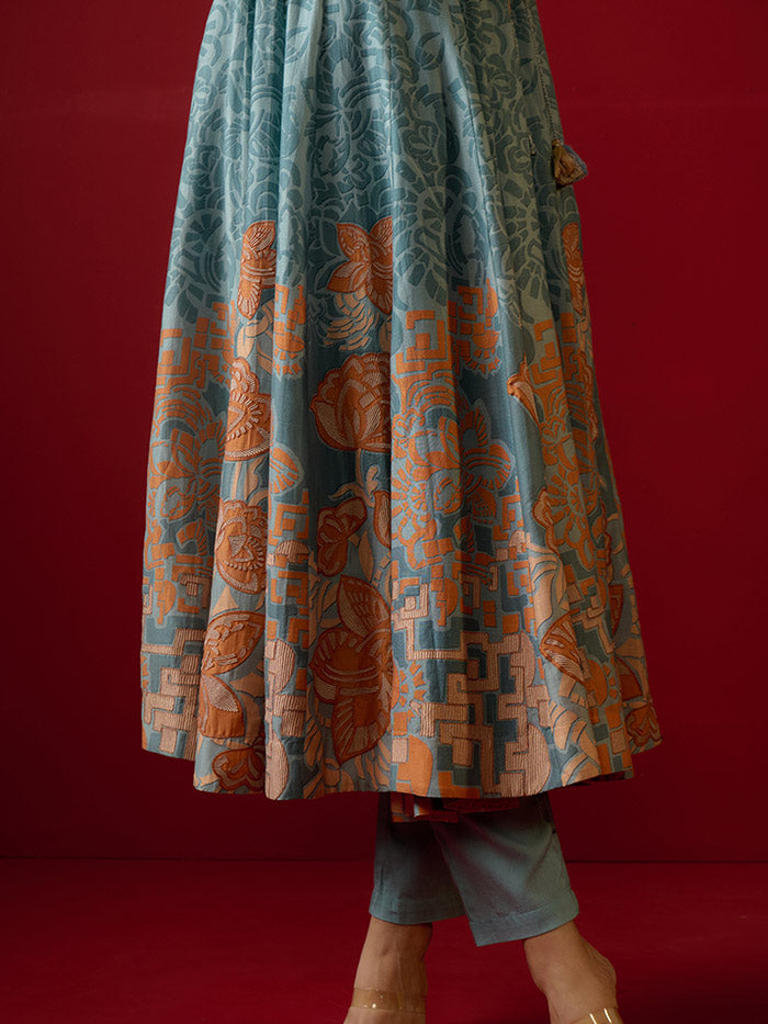 Aiko Kurta Set - Blue