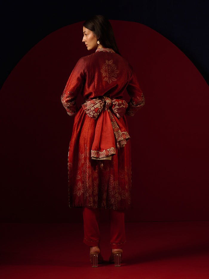 Rei Kurta Set - Red