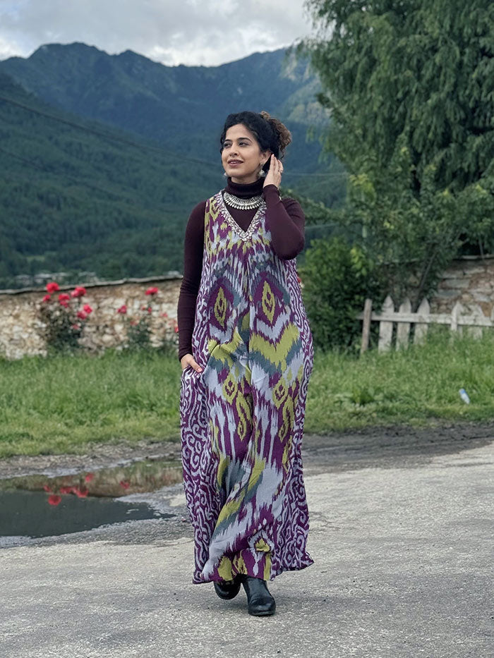 Cloe Jumpsuit - Purple