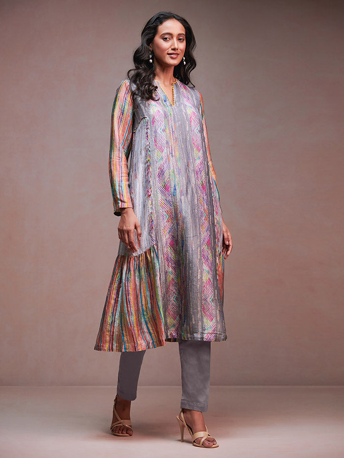 Ash Kurta Set – Grey