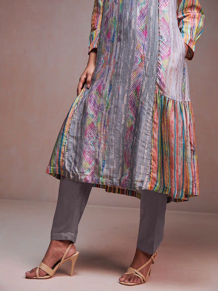 Ash Kurta Set – Grey