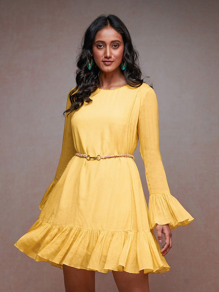 Lea Dress – Yellow