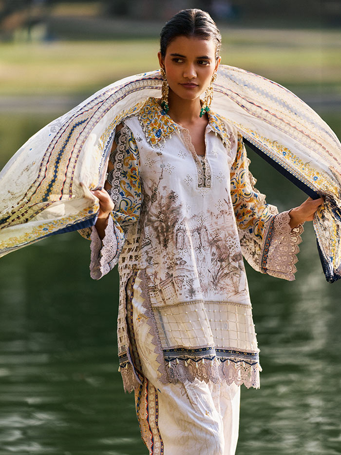 Mirza Grey Kurta Set | Shop Saundh