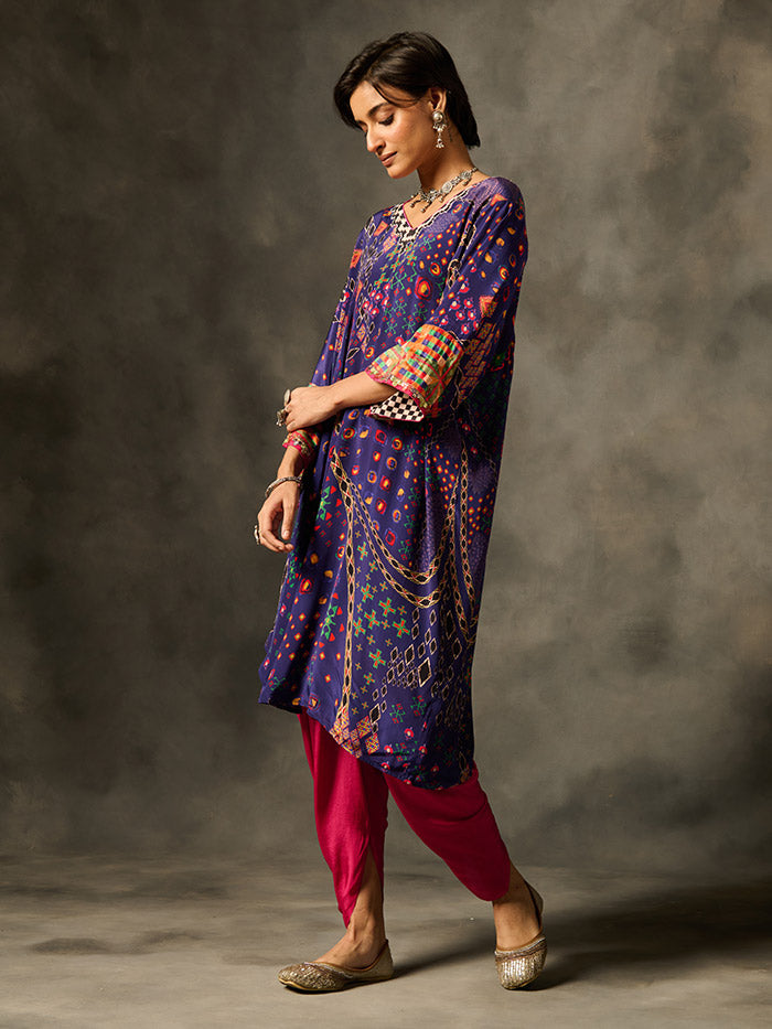 Rumi Kurta Set - Purple