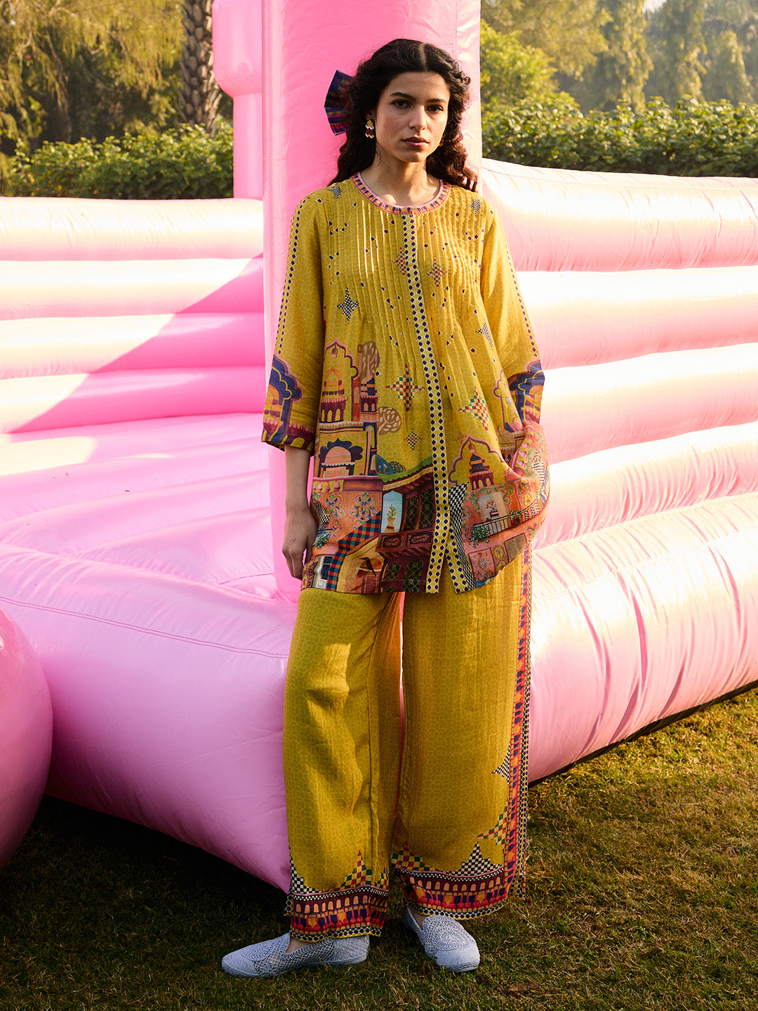 Coco Co-ord Set - Yellow