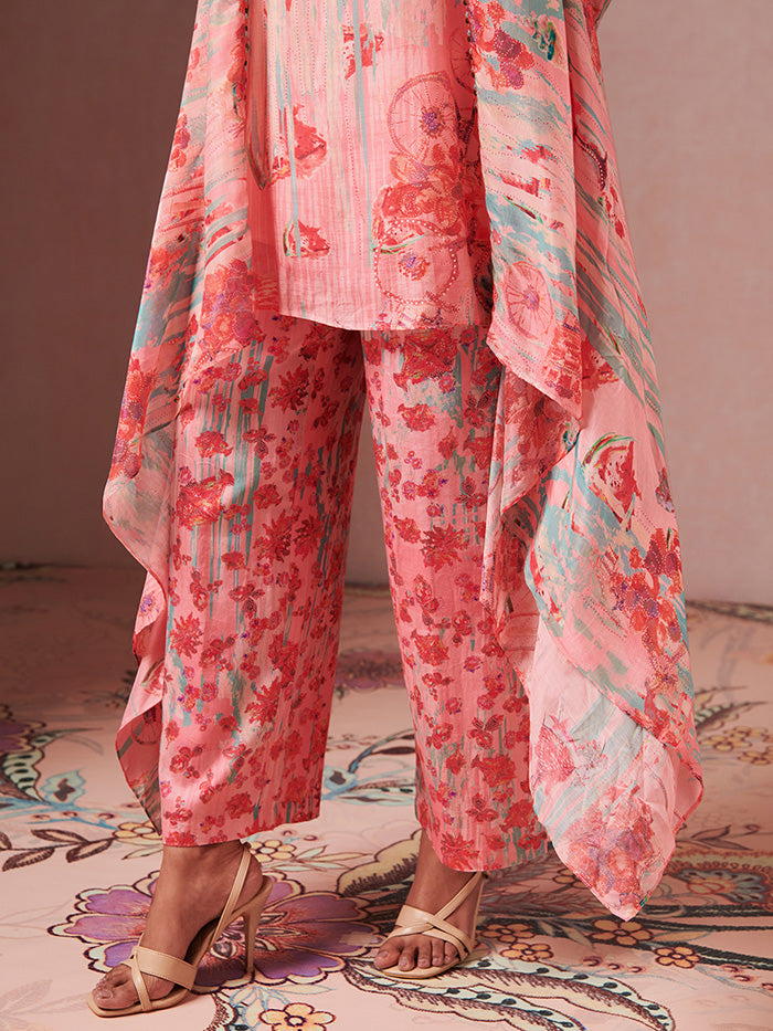Lily Kurta Set - Pink