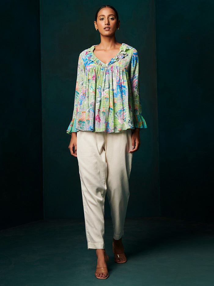 Medley Top - Green