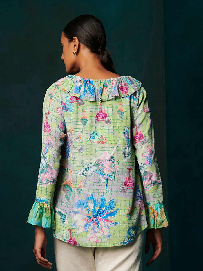 Medley Top - Green