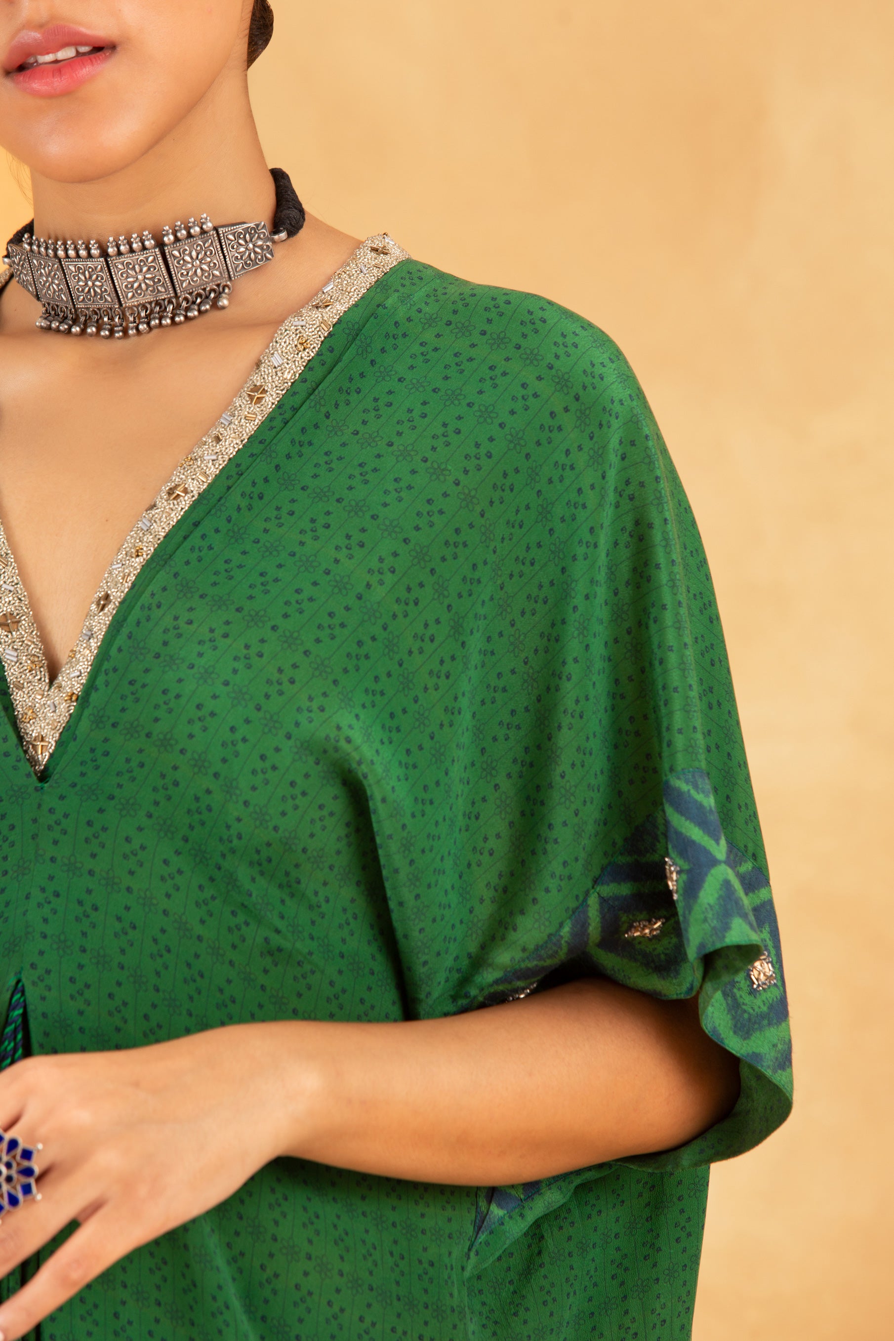 Verdant Kurta Set - Green