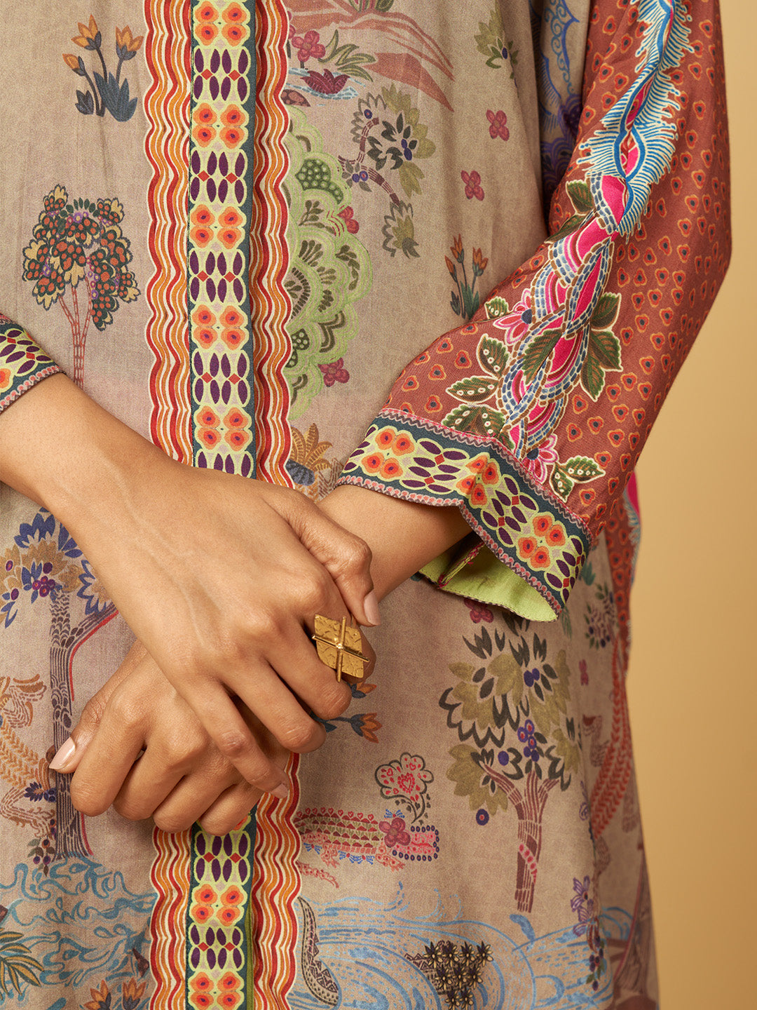 Grey & Pink Co-ord Set| Shop Saundh Co-ords