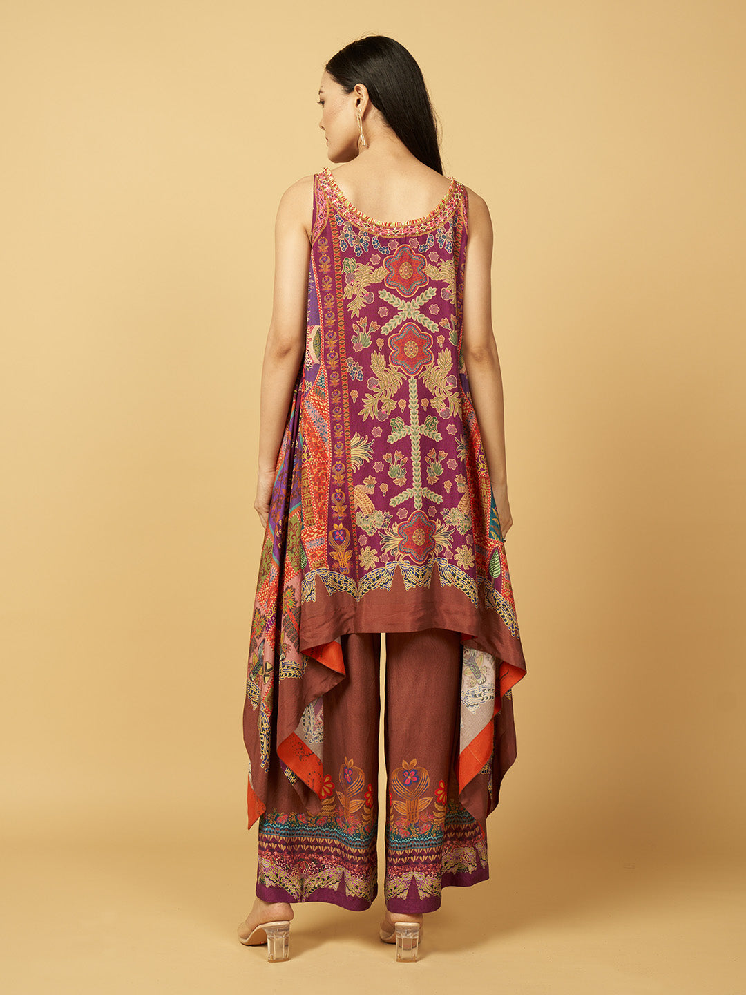 Earthsong Kurta Set - Brown