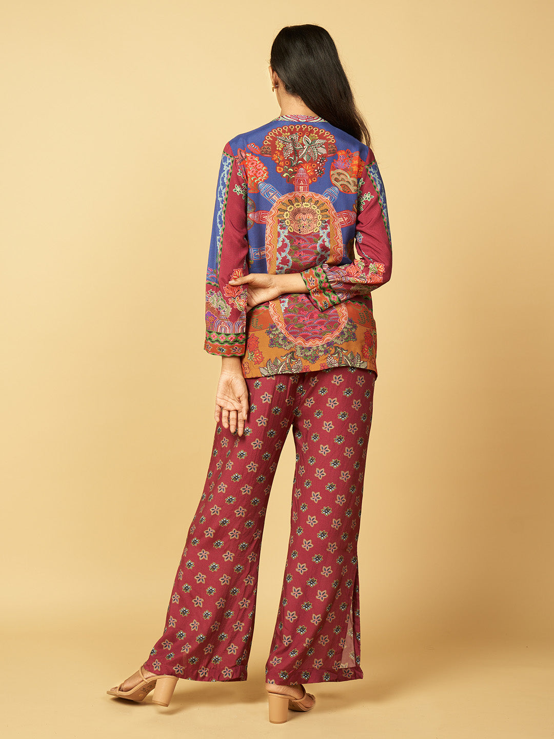 Wine Co-ord Set | Shop Saundh