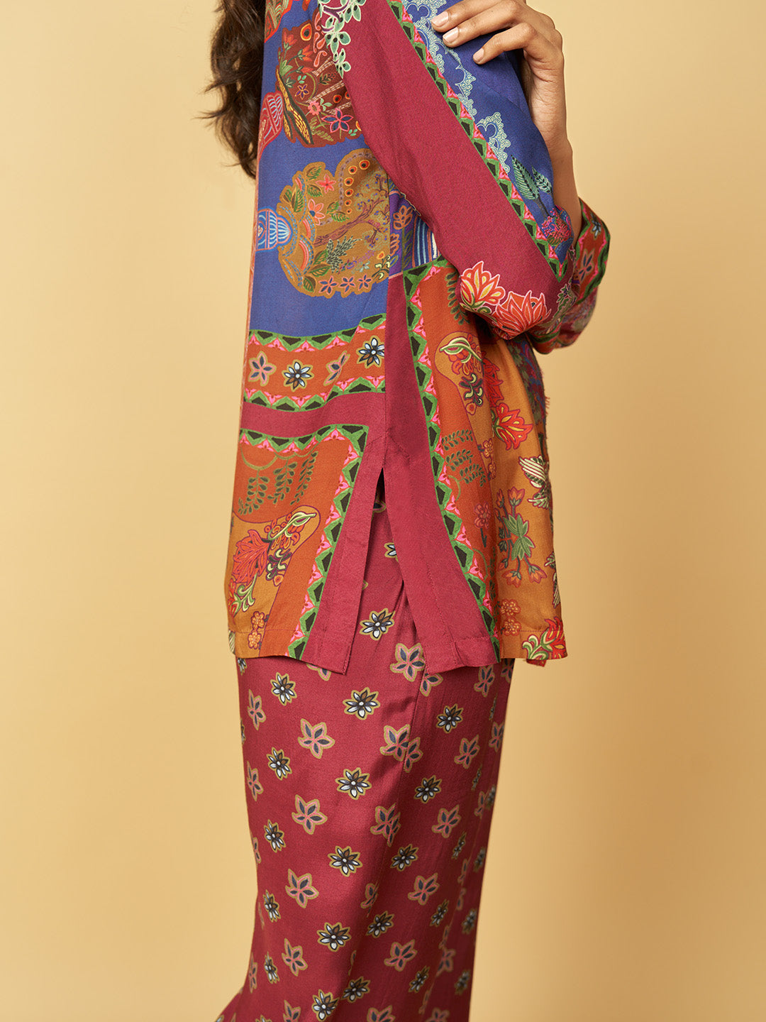 Wine Co-ord Set | Shop Saundh