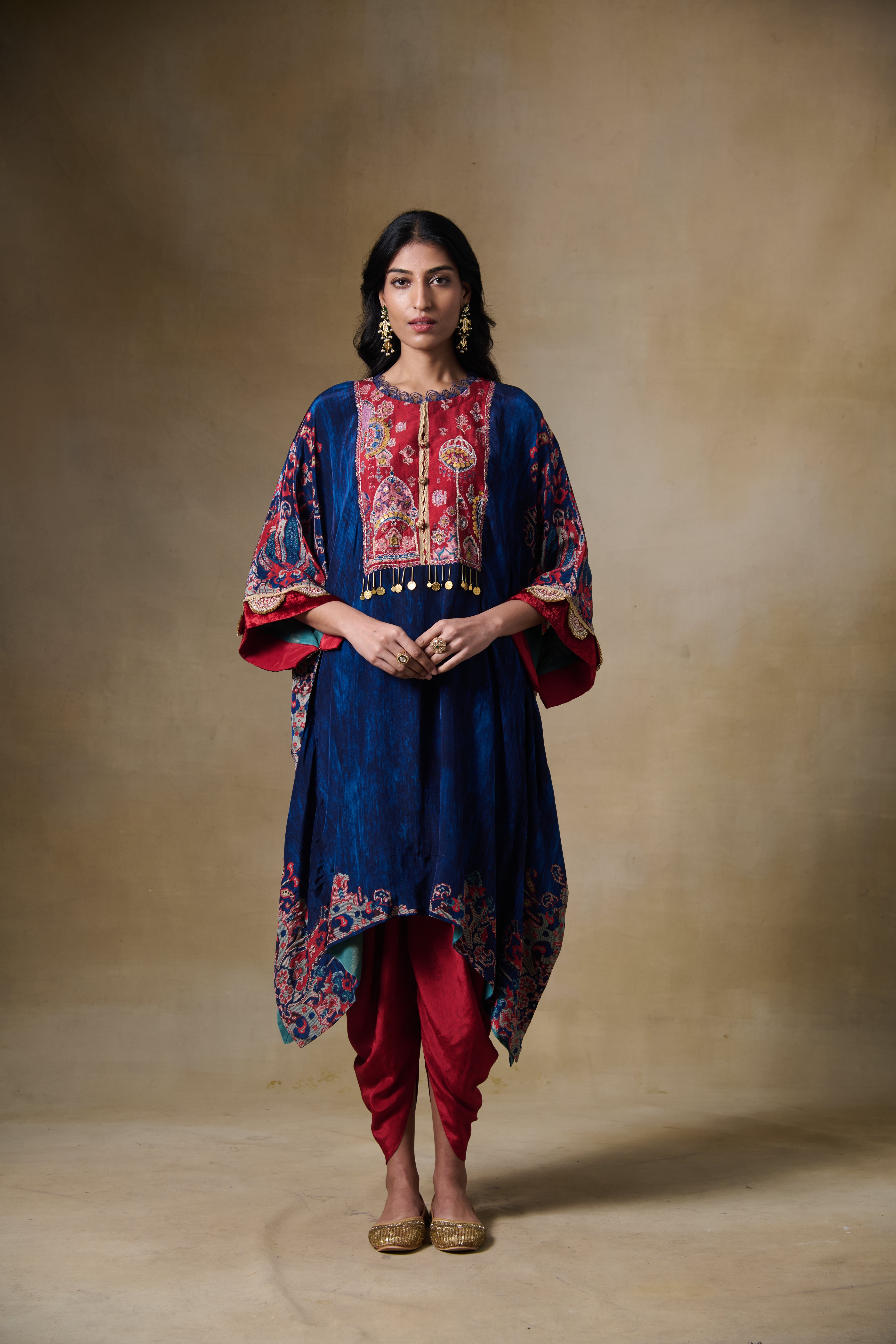 Hala Kurta Set – Blue