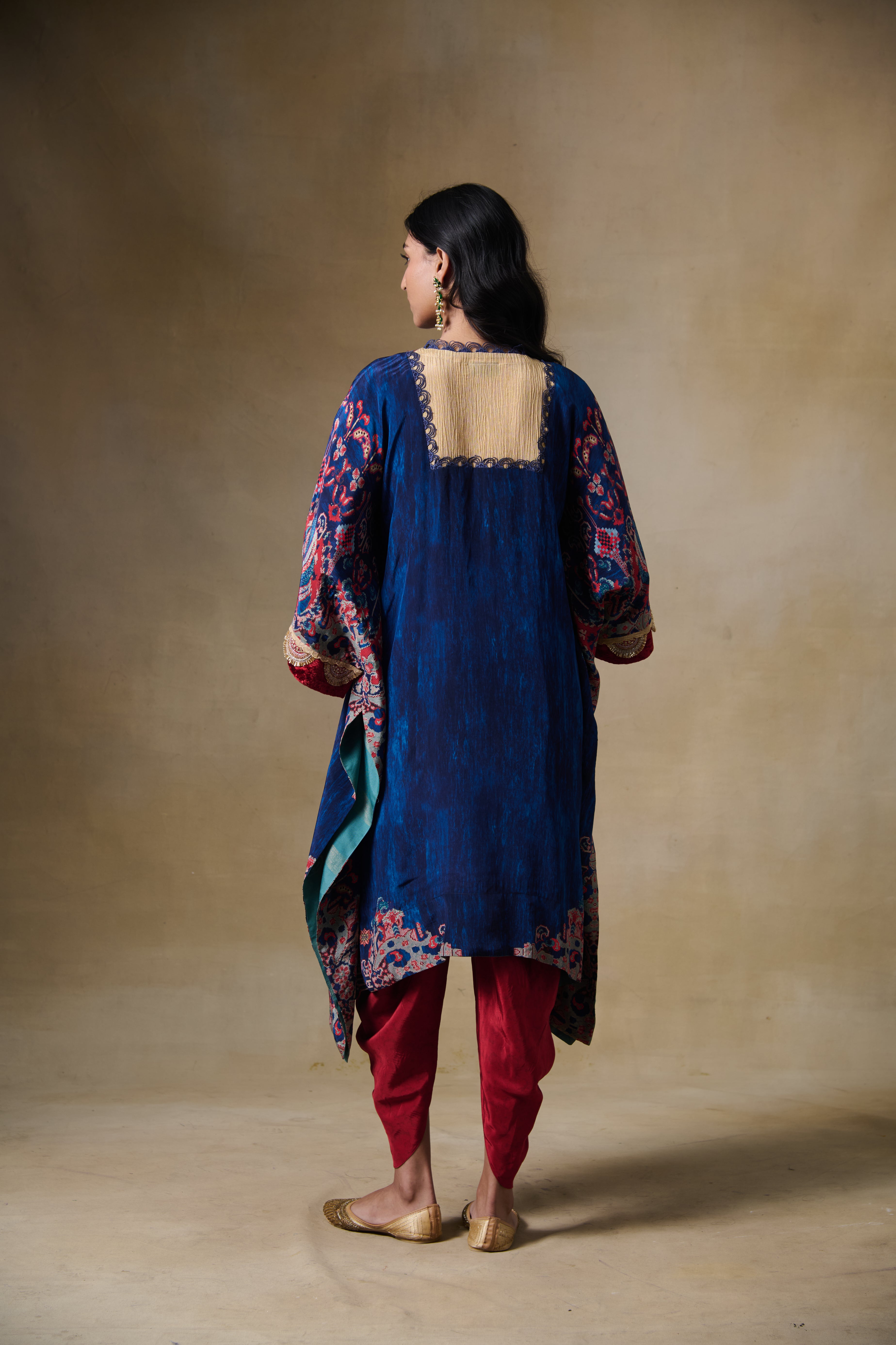 Hala Kurta Set – Blue
