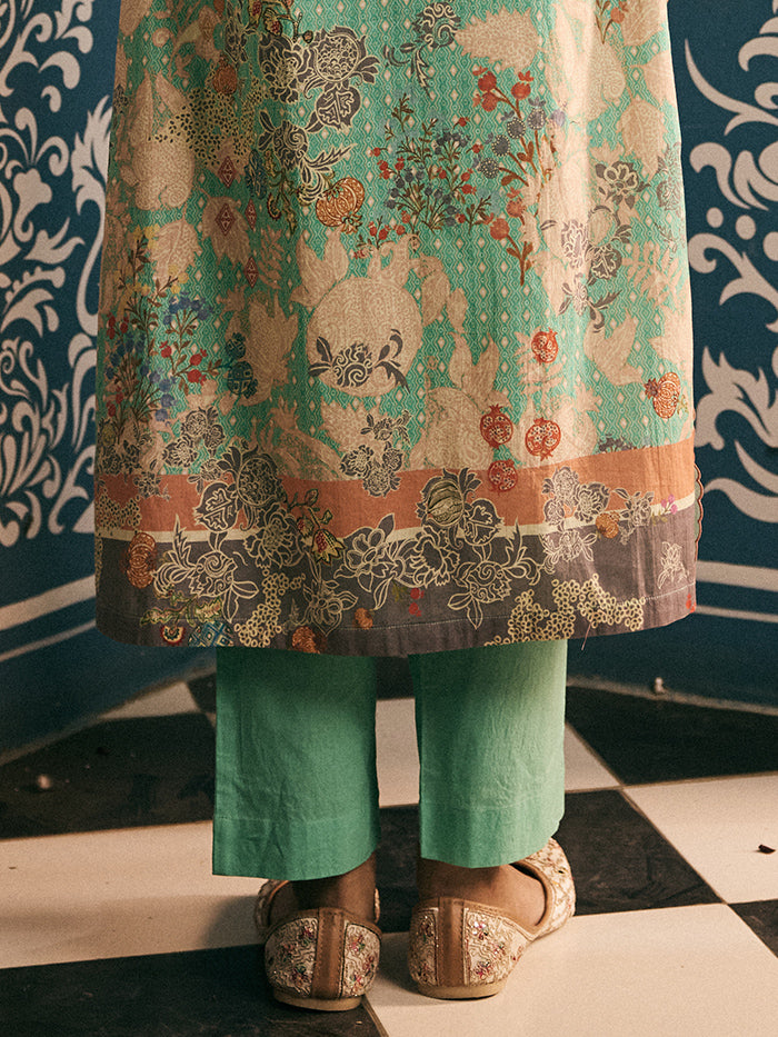 Chaitee Kurta Set - Blue