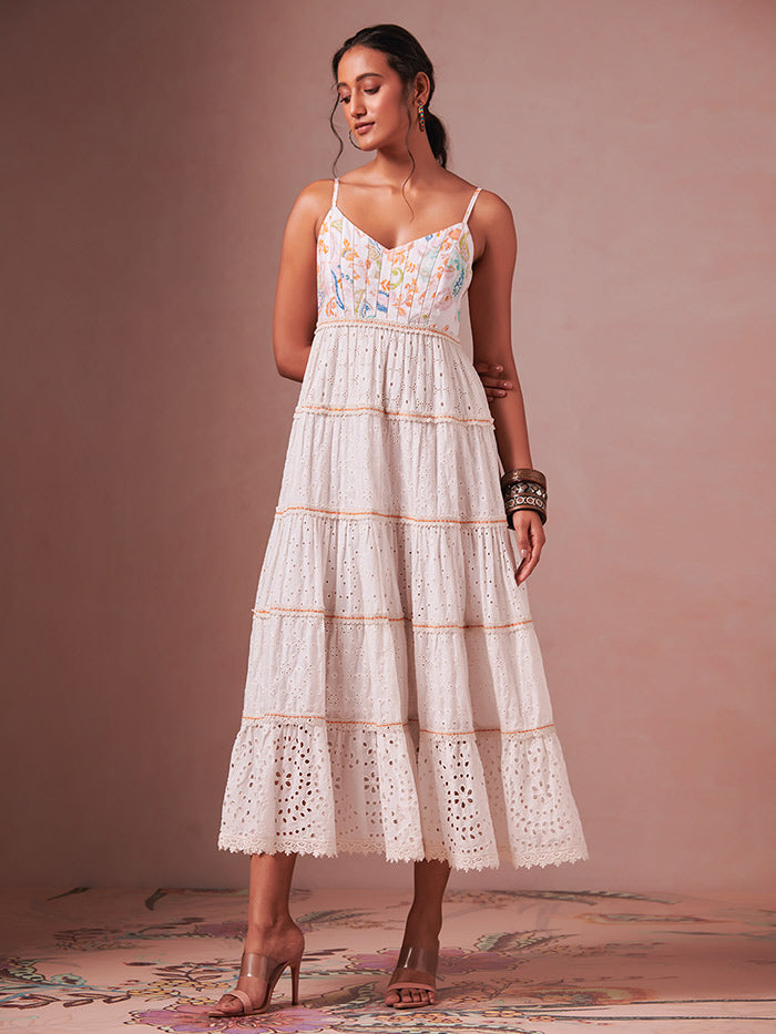 Delilah Dress - Off White