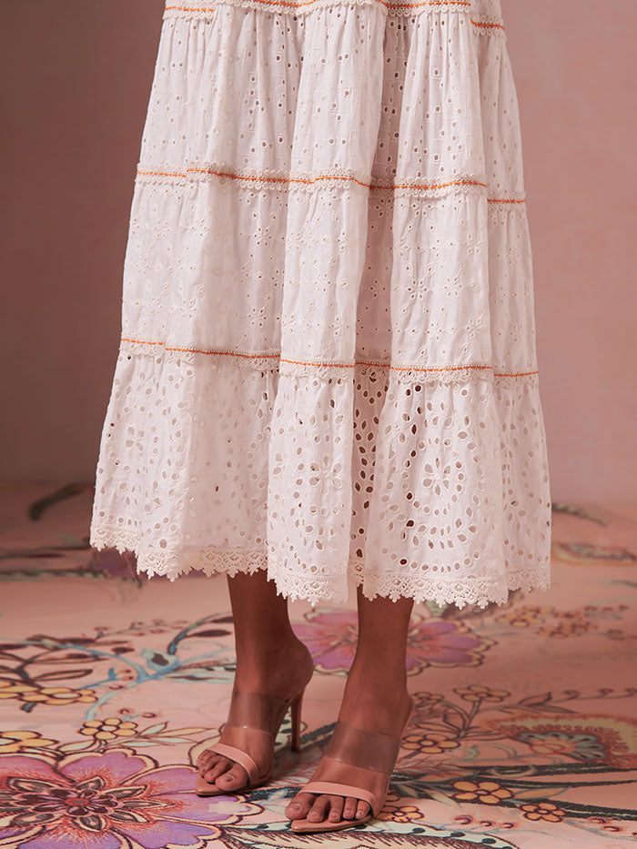 Delilah Dress - Off White