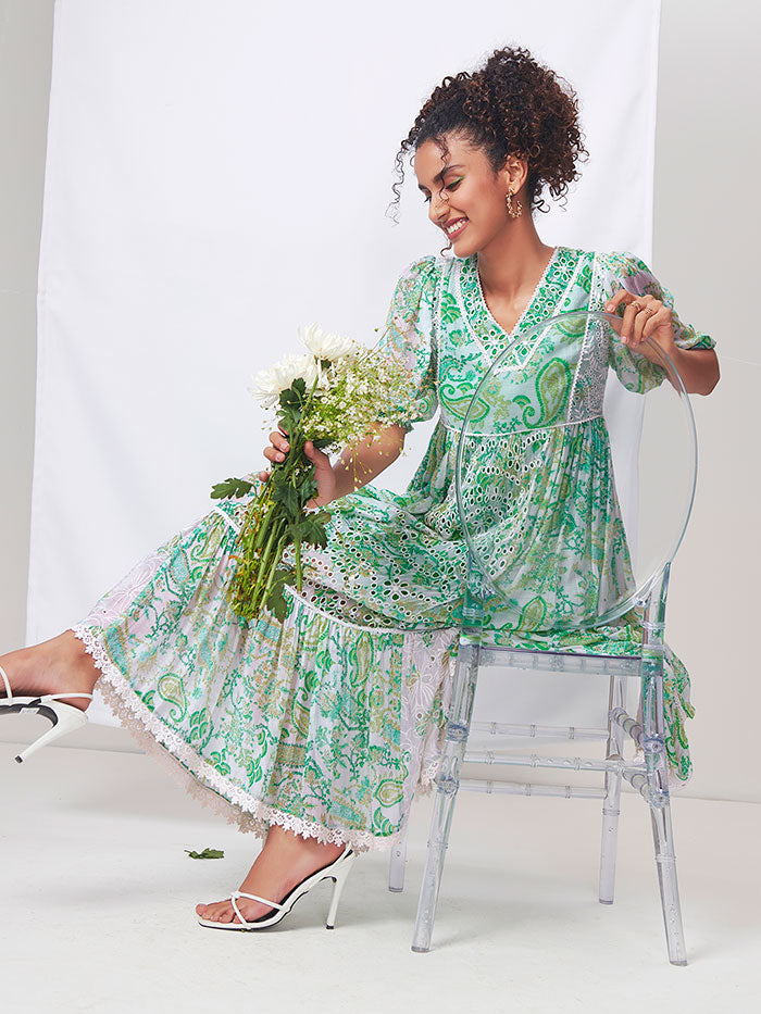 Prairie Dress - Green