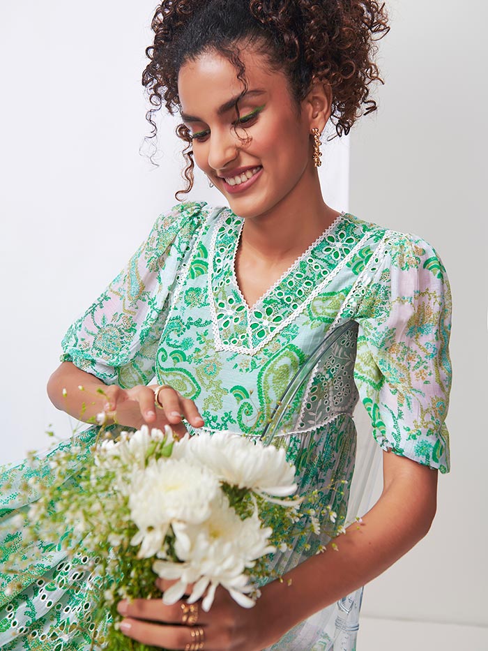 Prairie Dress - Green