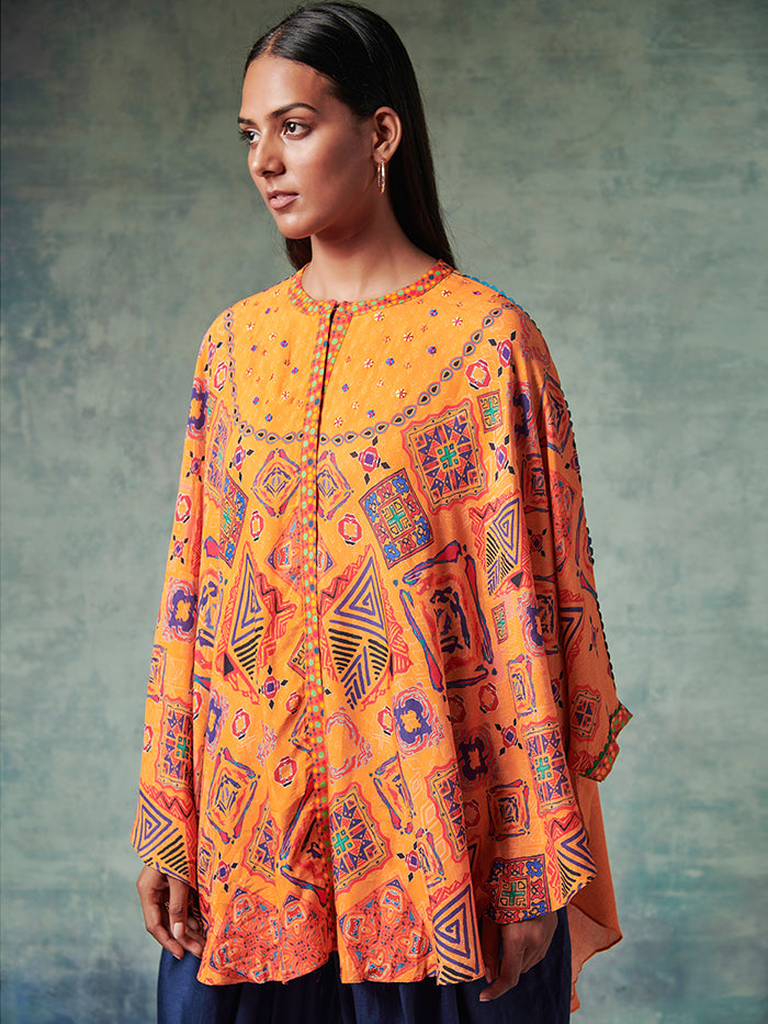 Nazm Top - Orange