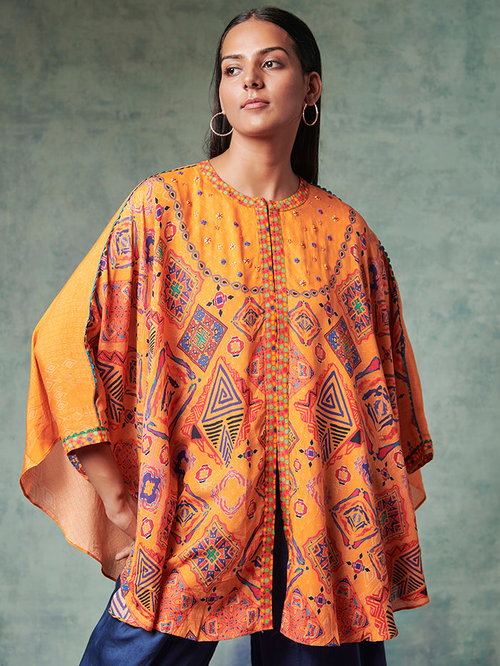 Nazm Top - Orange