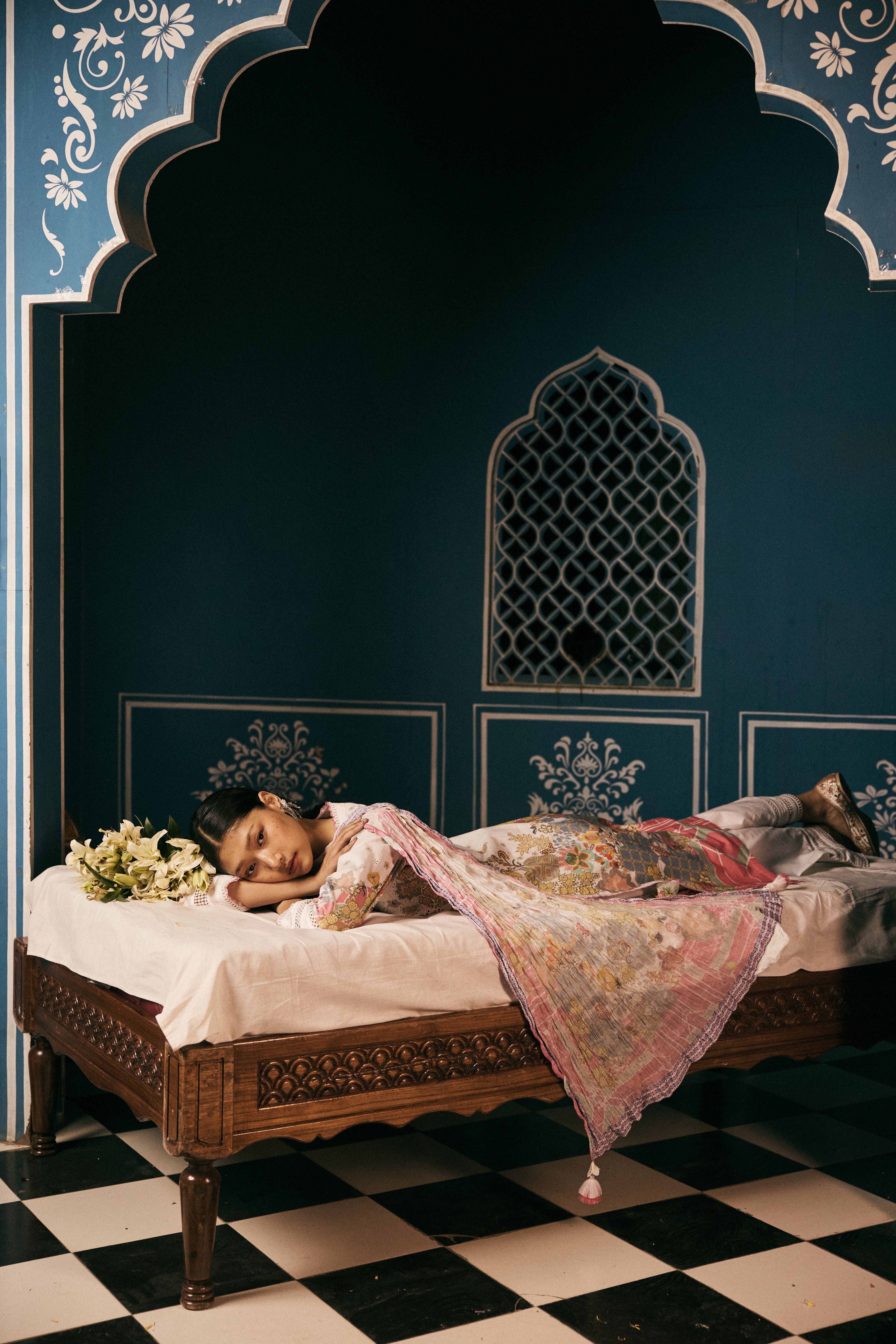 Sura Kurta Set - White