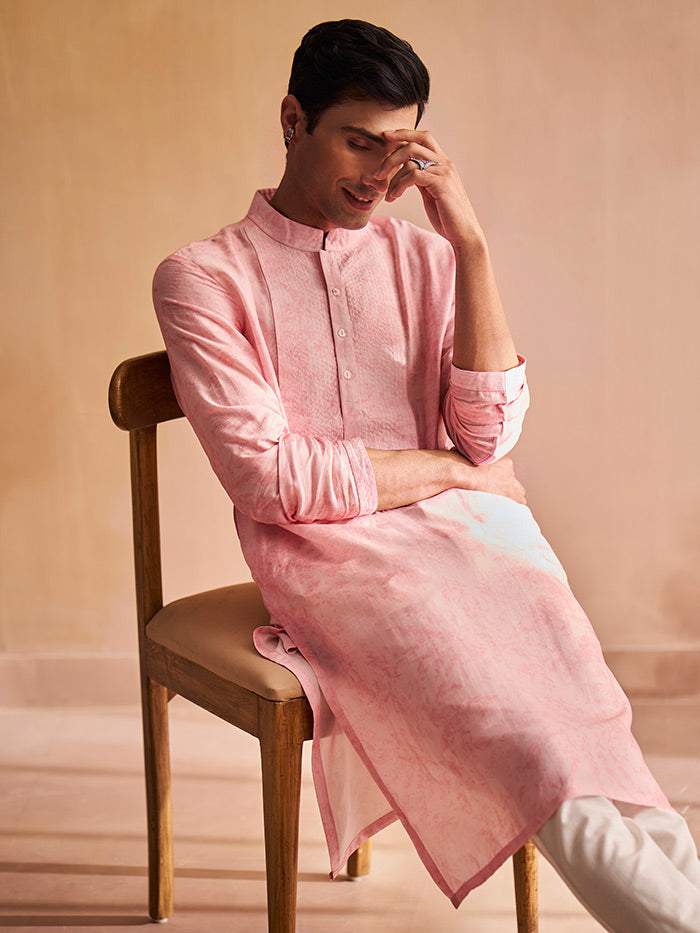 Blush Pink Kurta | Shop Saundh Man