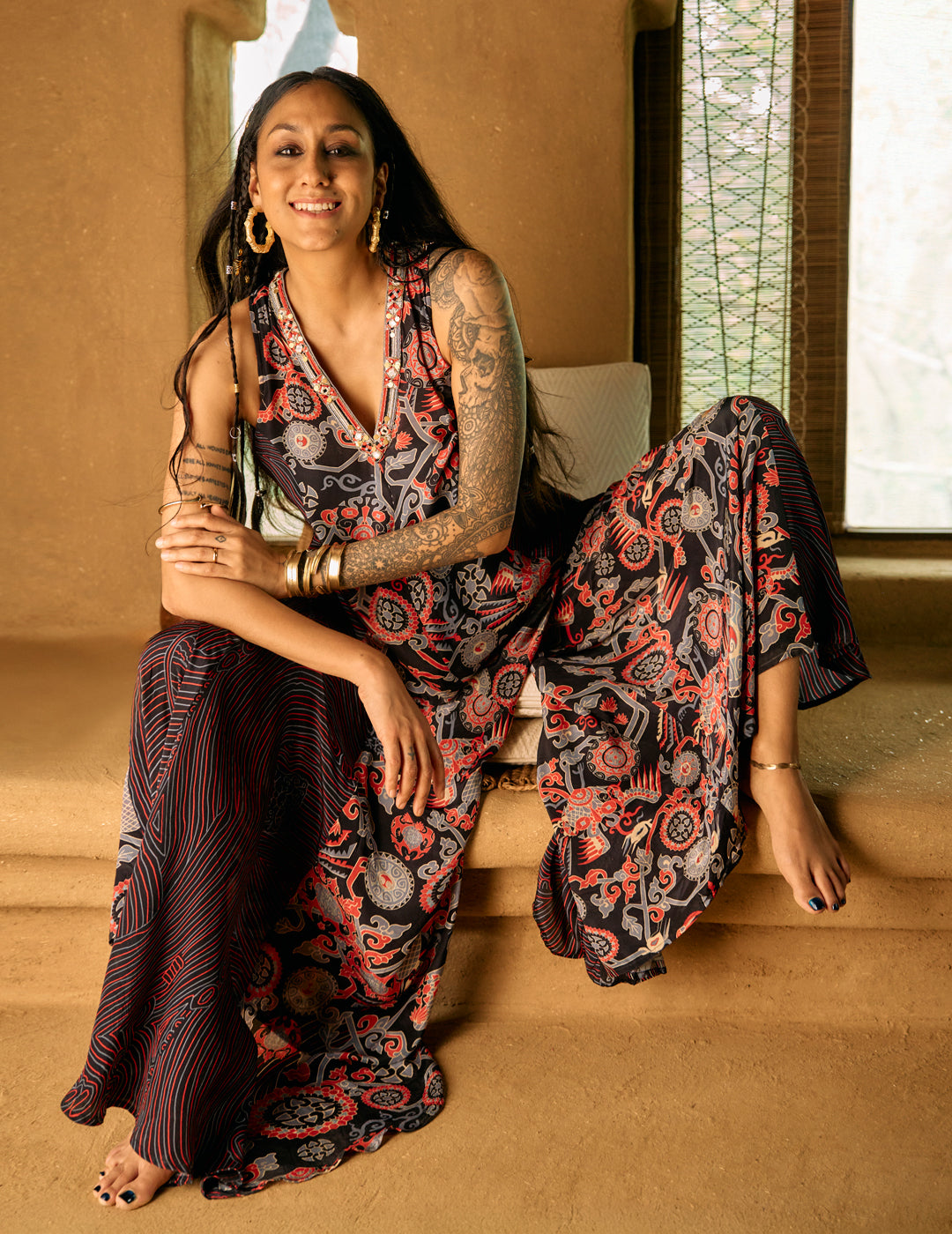 Kapaat Tilak Jumpsuit - Black