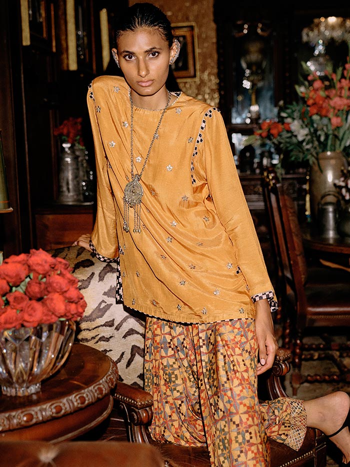 Shai Co-ord Set - Orange