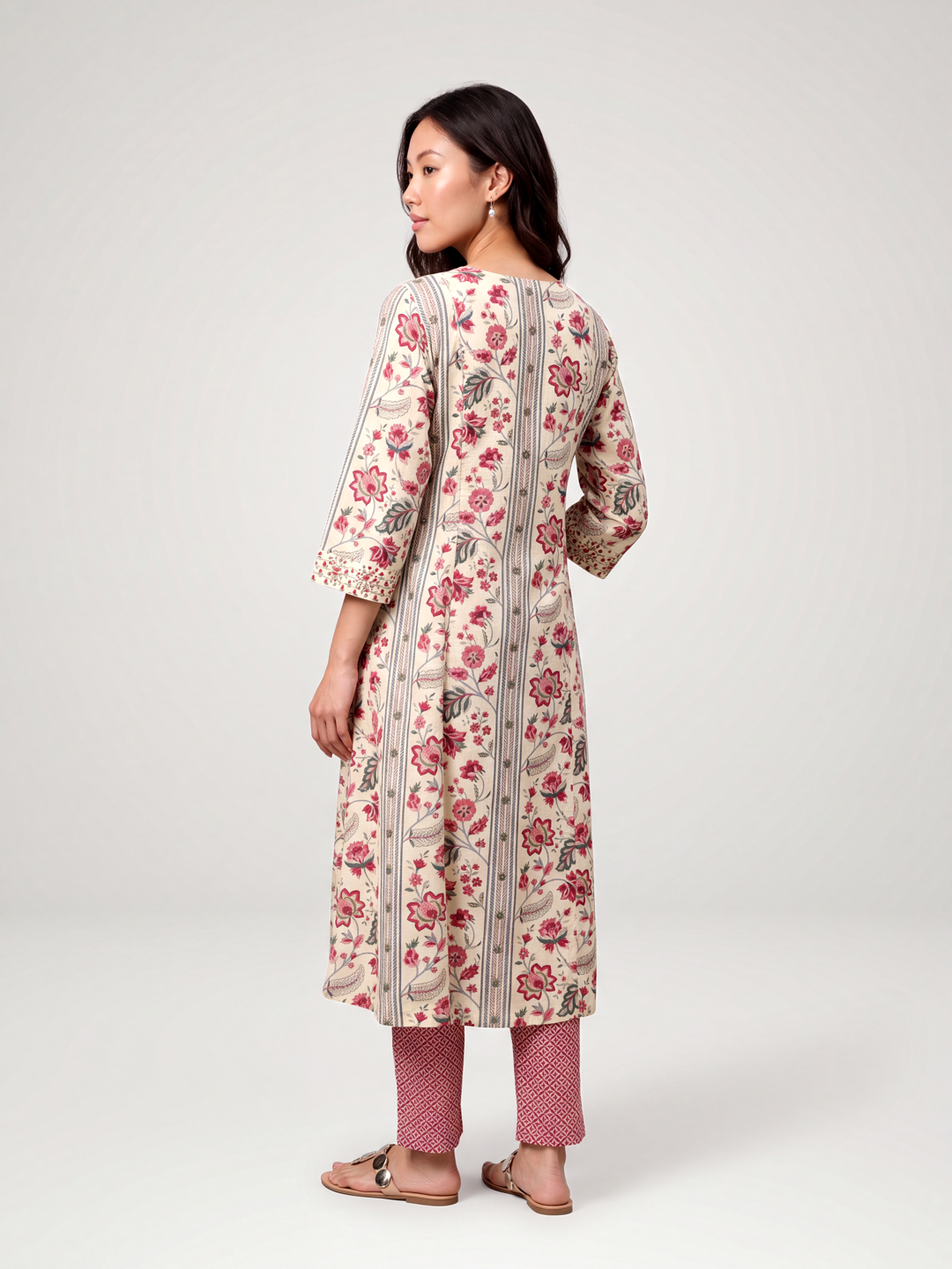 Surmayi Kurta set - Red