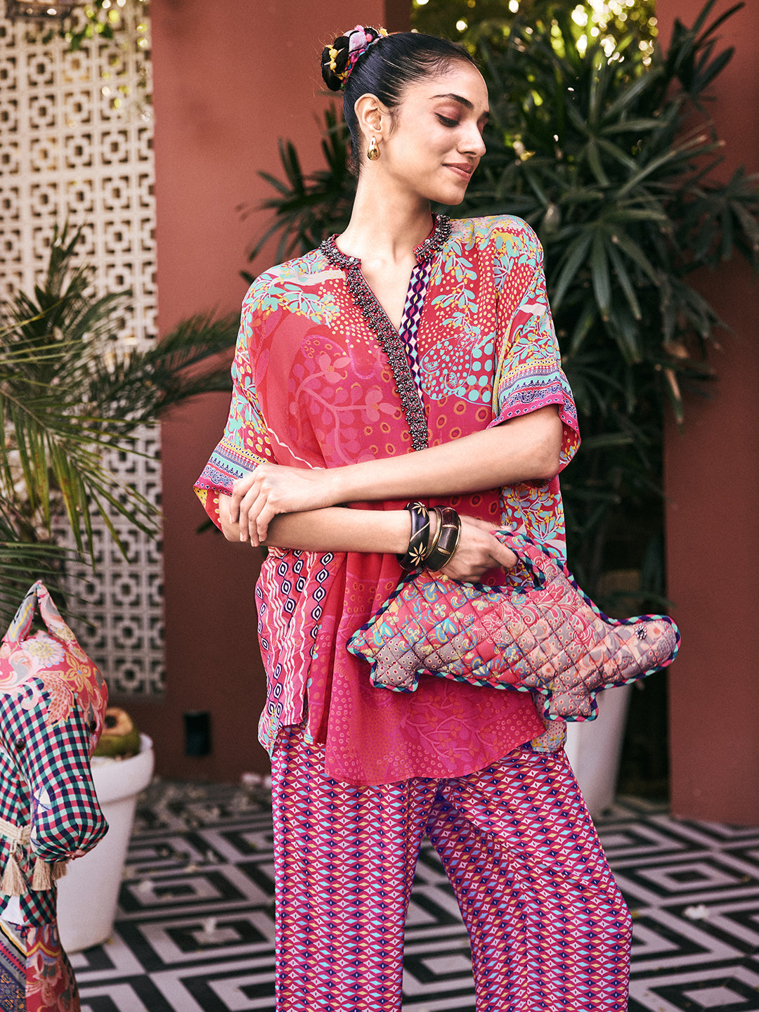Tinga Co-ord Set - Pink