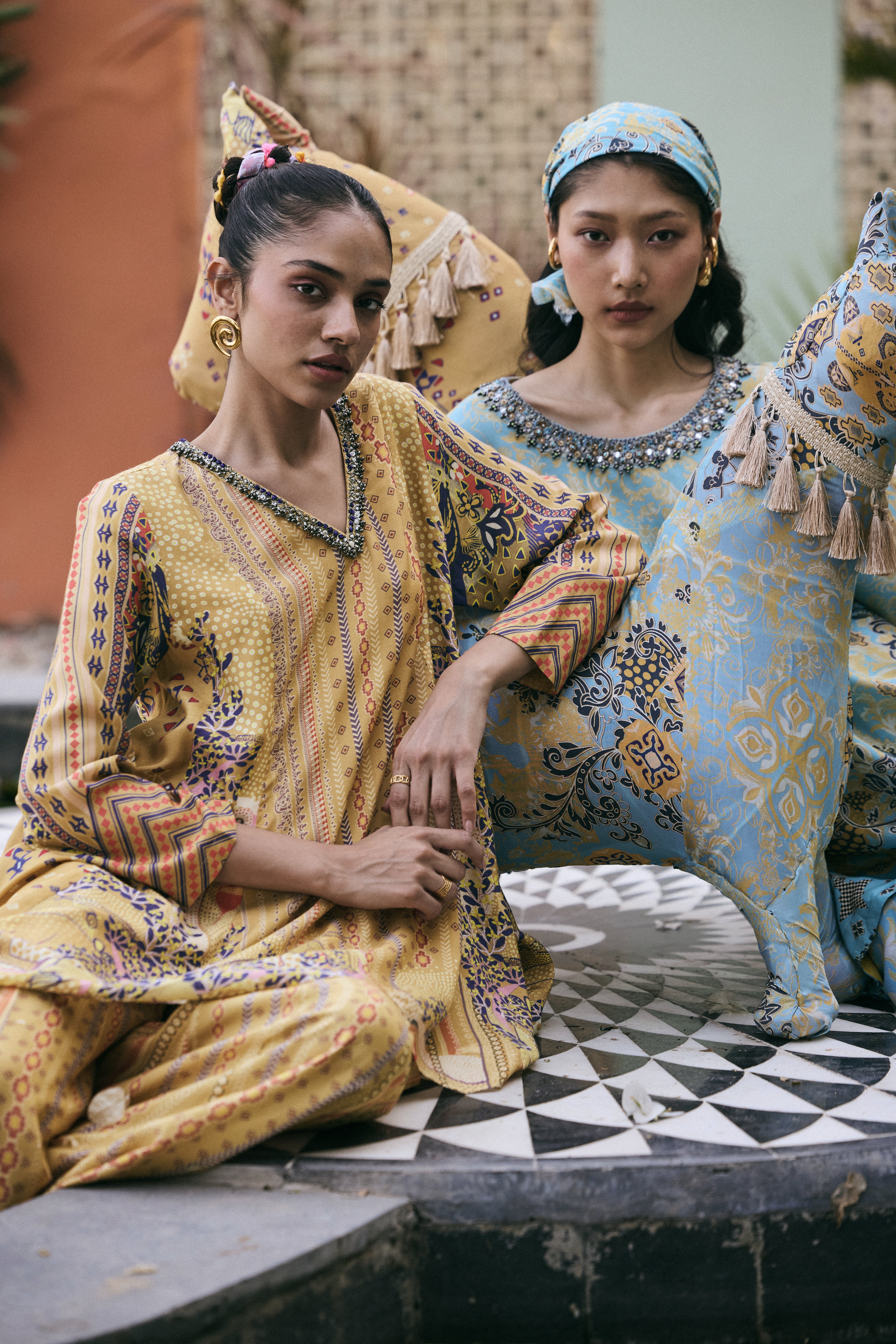 Baagh Co-ord Set - Yellow