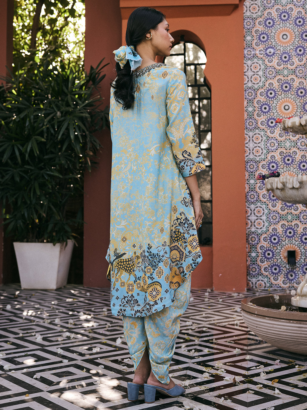 Firdaus Tunic - Blue